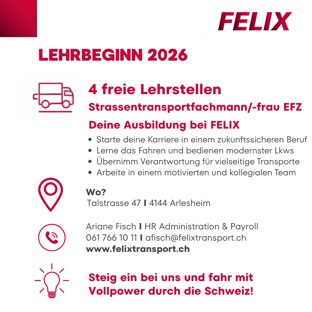 Lehrstellen 2026